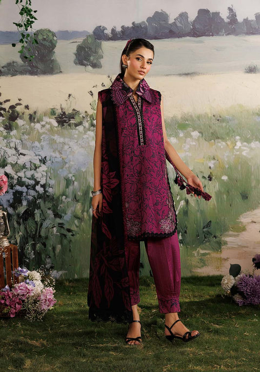 Zarqash | RimJhim The Moonsoon Edit 26 | GULMOHAR ZQ003 - Casual Dress - available at Maria Faisal in UK and USA.