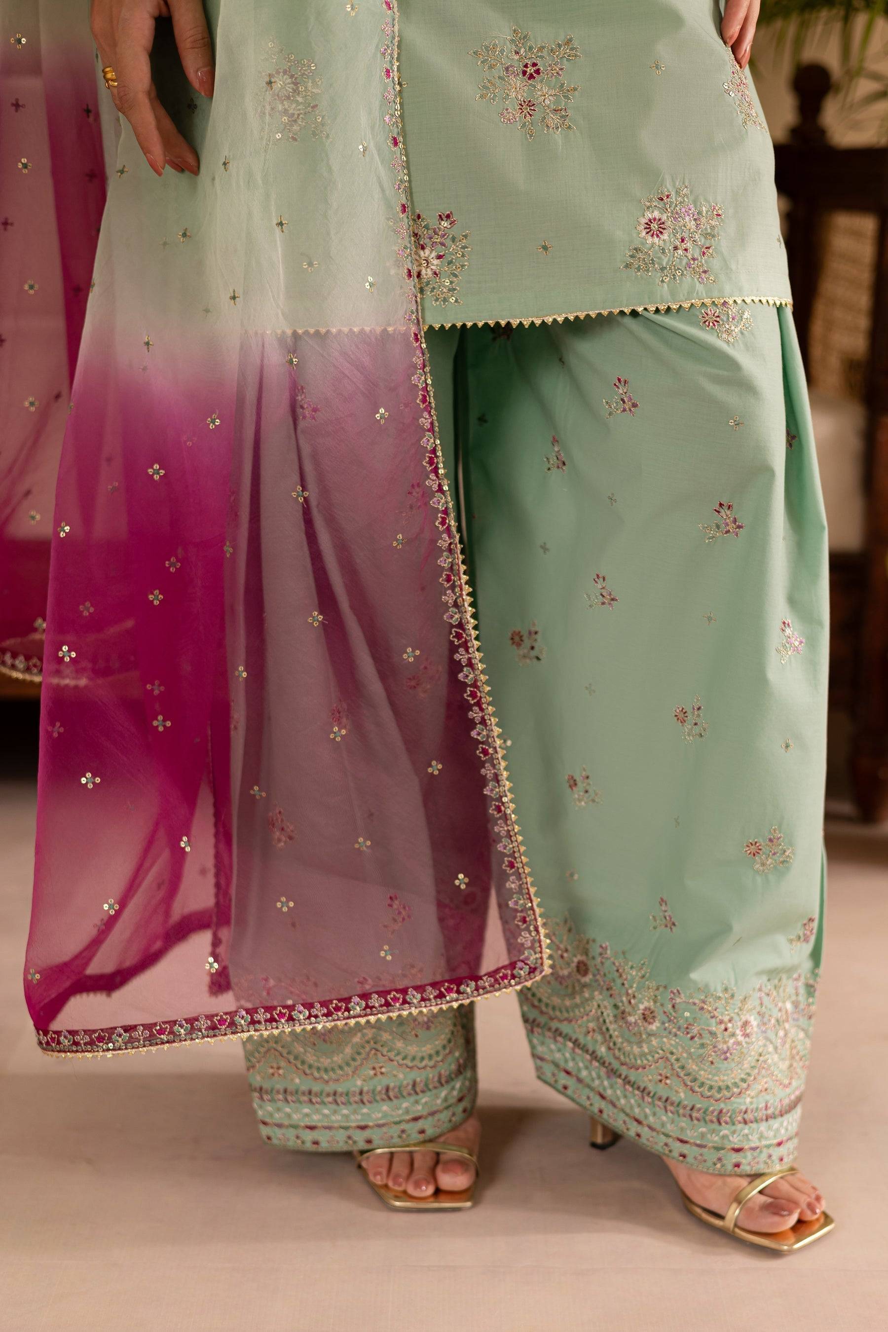 Batik | Nyra Embroidered Summer Solids | Amawas by Maria Faisal - Registered Vendor of : Batik - type : Ladies Clothes - 100% original wedding dresses