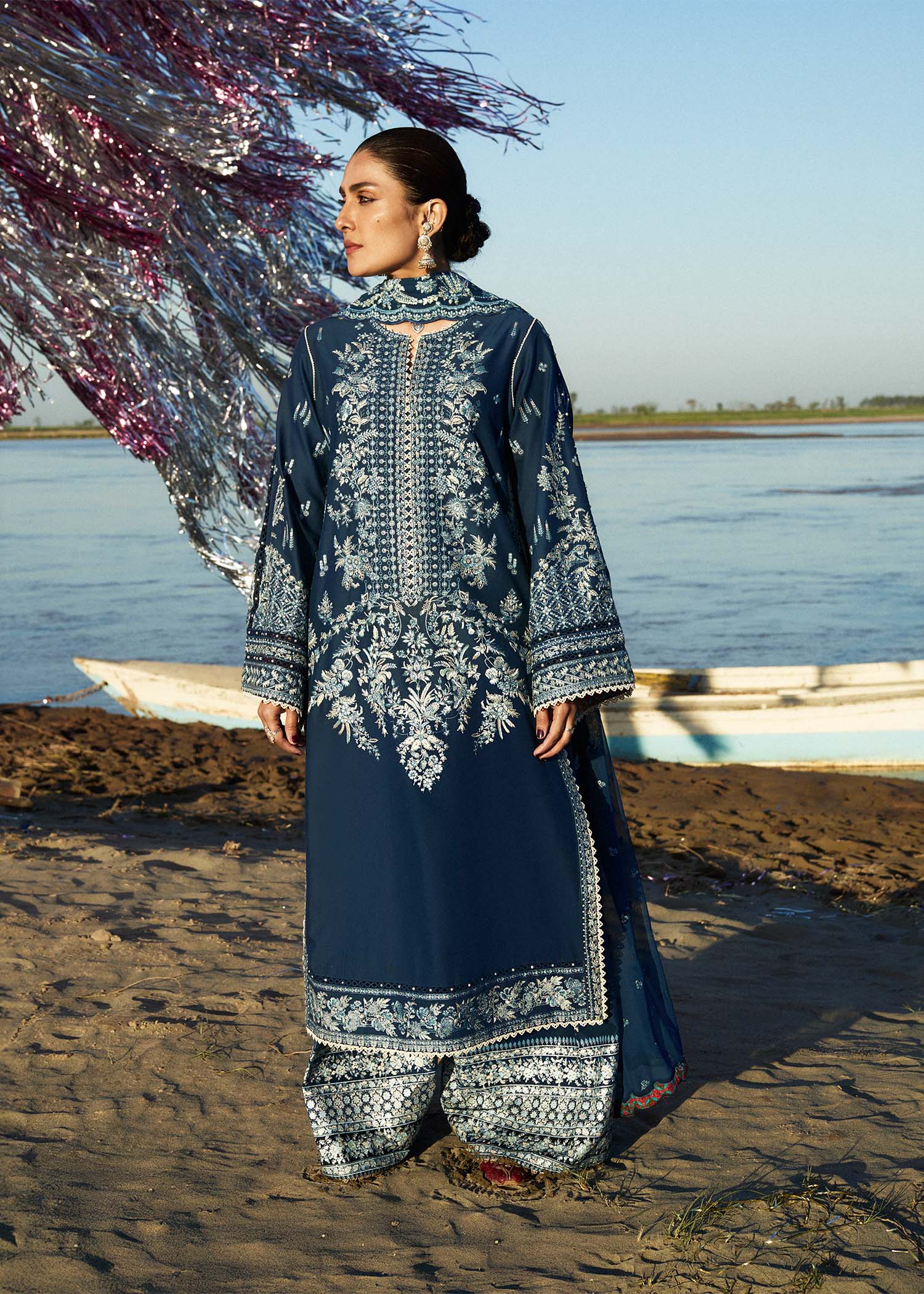 Hussain Rehar | Surkh Eid Pret’25 | Meherbano by Maria Faisal - Registered Vendor of : Hussain Rehar - type : Ladies Clothes - 100% original wedding dresses