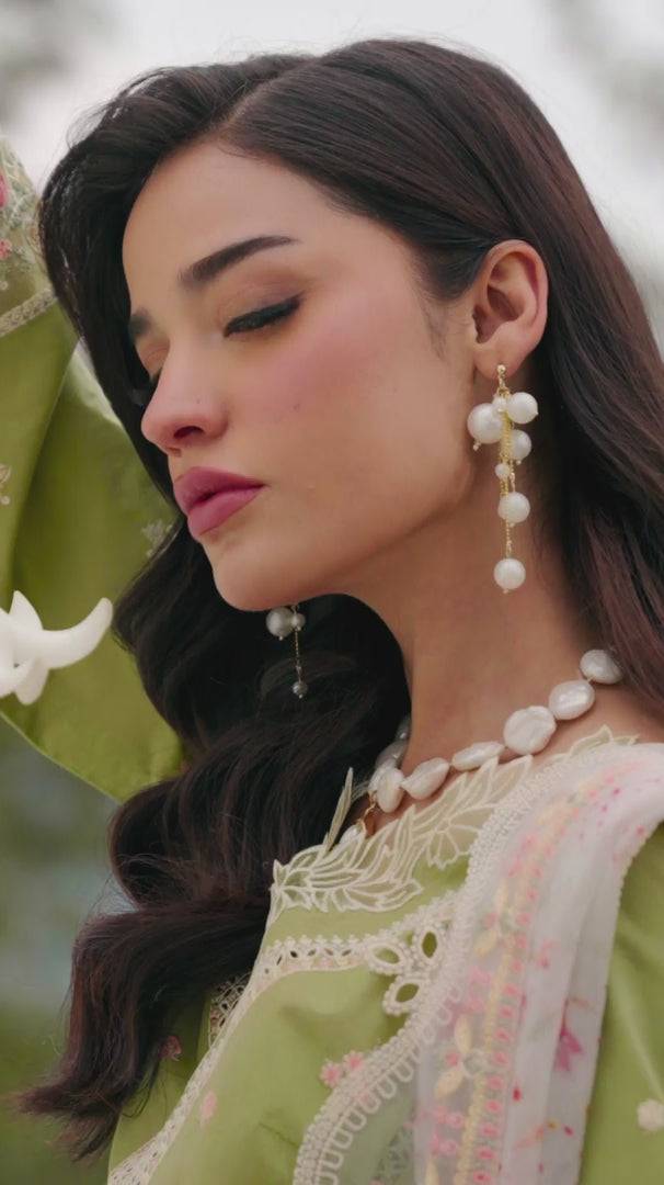 Qalamkar | Qlinekari Lawn | DC-01 Lovisa by Maria Faisal - Registered Vendor of : Qalamkar - type : Ladies Clothes - 100% original wedding dresses