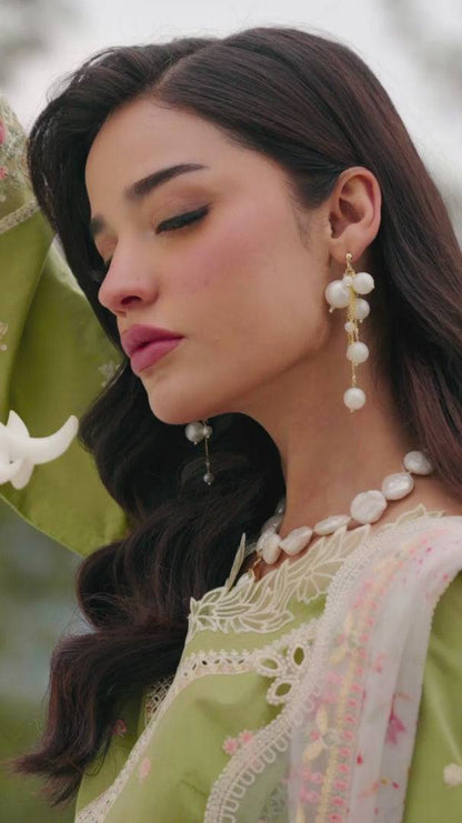 Qalamkar | Qlinekari Lawn | DC-01 Lovisa by Maria Faisal - Registered Vendor of : Qalamkar - type : Ladies Clothes - 100% original wedding dresses