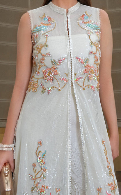 Threads and Motifs | Formal Dresses 25 | NET EMBROIDERD JACKET