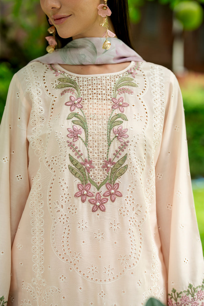 Baroque | Luxury Pret Summer | UF-4272 - Luxury Dress - available at Maria Faisal in UK and USA.