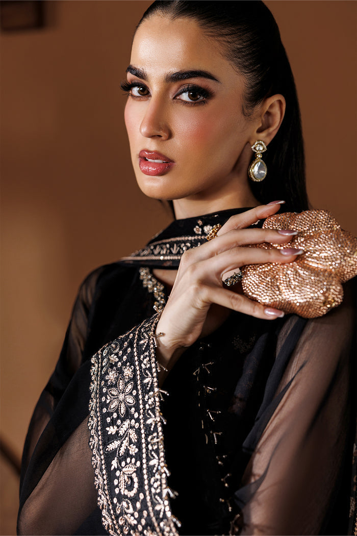 Baroque  | Luxury Pret 26 | PR-1288 - Luxury Dress - available at Maria Faisal in UK and USA.