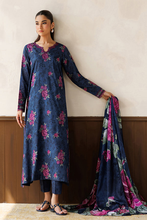 Baroque | Luxury Summer Pret | UF-4497 - Luxury Dress - available at Maria Faisal in UK and USA.
