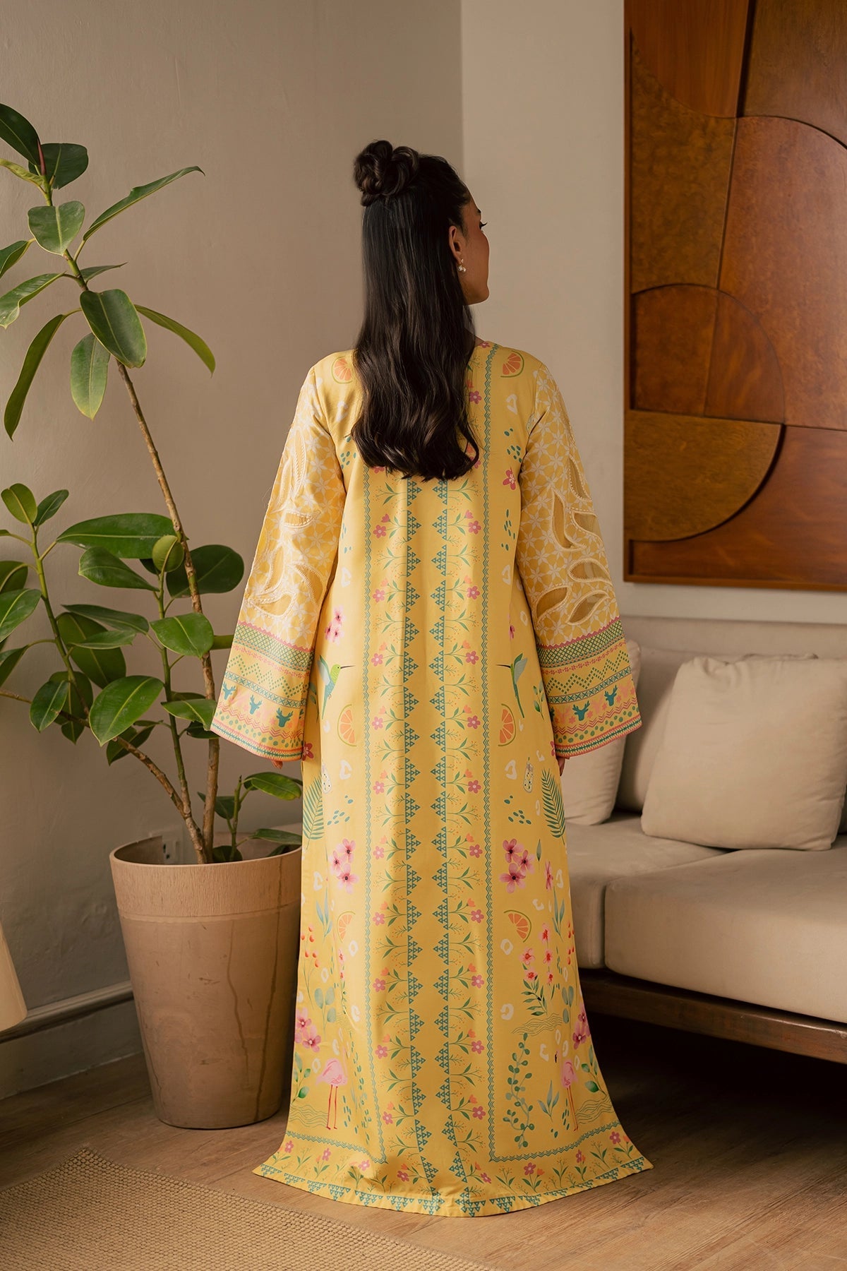 Vanya | Co Ords | CO-124 - Casual Dress - available at Maria Faisal in UK and USA.