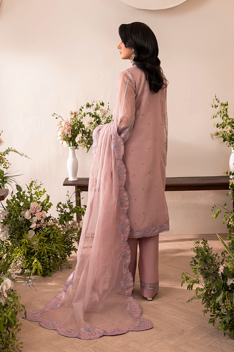 Shurooq | Mon Cheri | Mauvelle - Luxury Dress - available at Maria Faisal in UK and USA.