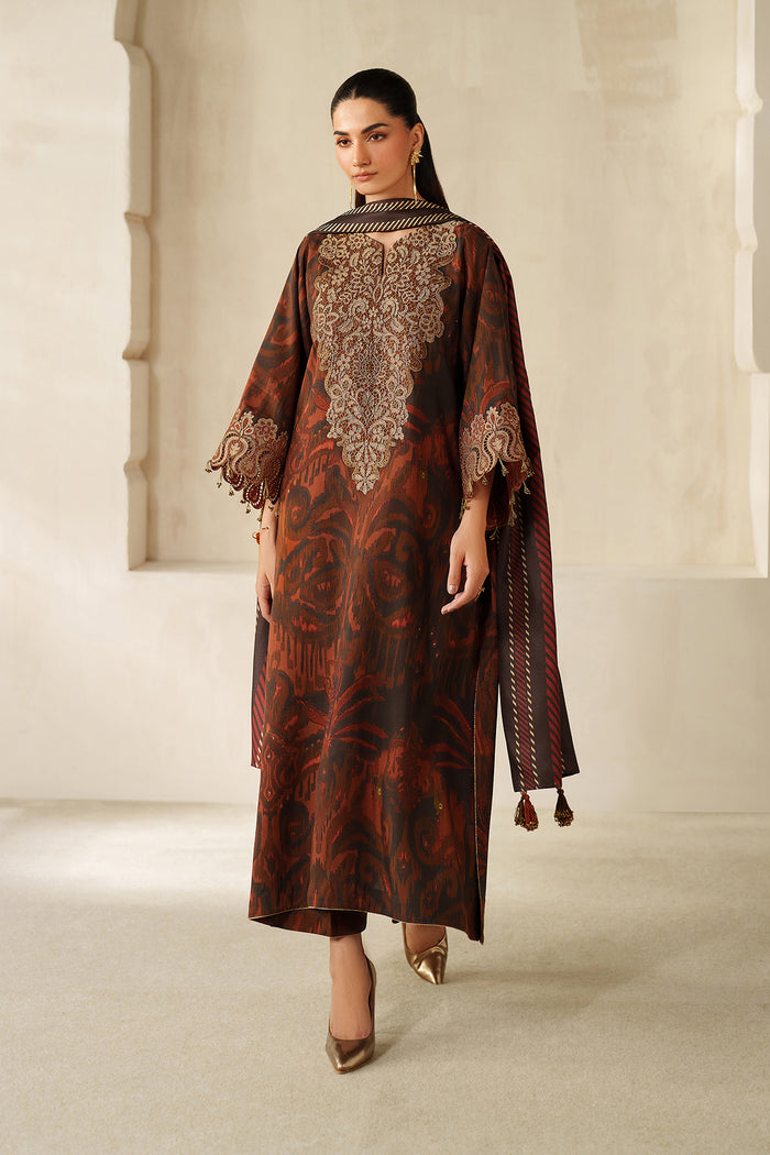 Baroque | Luxury Pret 25 | UF-4331 - Formal Dress - available at Maria Faisal in UK and USA.