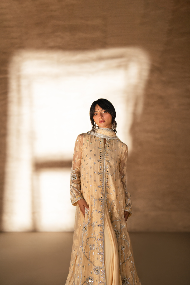 Sana Abbas | Zalea Formals | ZURI - Formal Dress - available at Maria Faisal in UK and USA.
