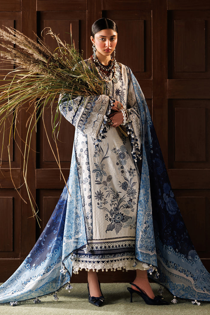 Baroque | Eid Lawn 26 | EL26-D06 - Luxury Dress - available at Maria Faisal in UK and USA.