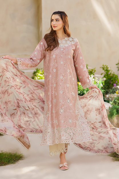 Iznik | Festive lawn 24 | SFL-11 - Designer Dress with Intricate embroidery and embellishments. Shop elegent wedding dress at Maria Faisal.