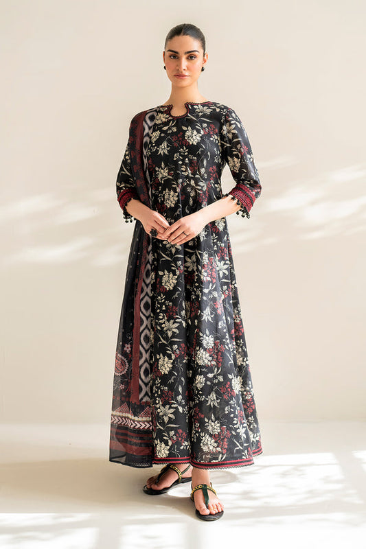 Baroque | Luxury Pret 24 | LAWN PR-975 - Designer Dress with Intricate embroidery and embellishments. Shop elegent wedding dress at Maria Faisal.