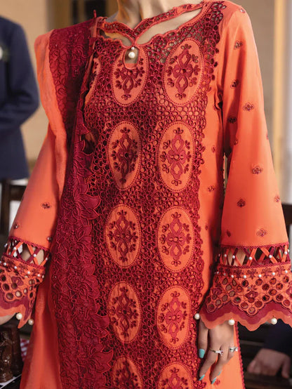Faiza Faisal | Maya Luxury Lawn | Paula - Maria Faisal