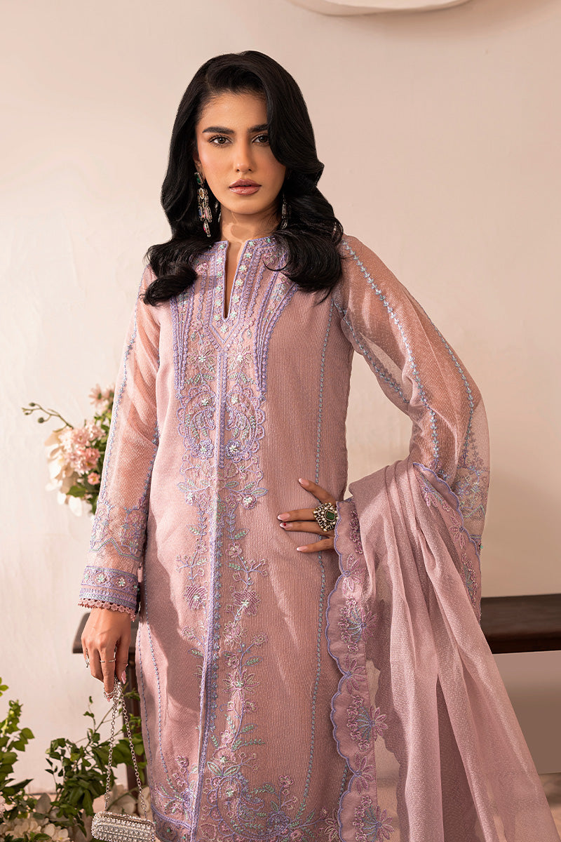 Shurooq | Mon Cheri | Mauvelle - Luxury Dress - available at Maria Faisal in UK and USA.