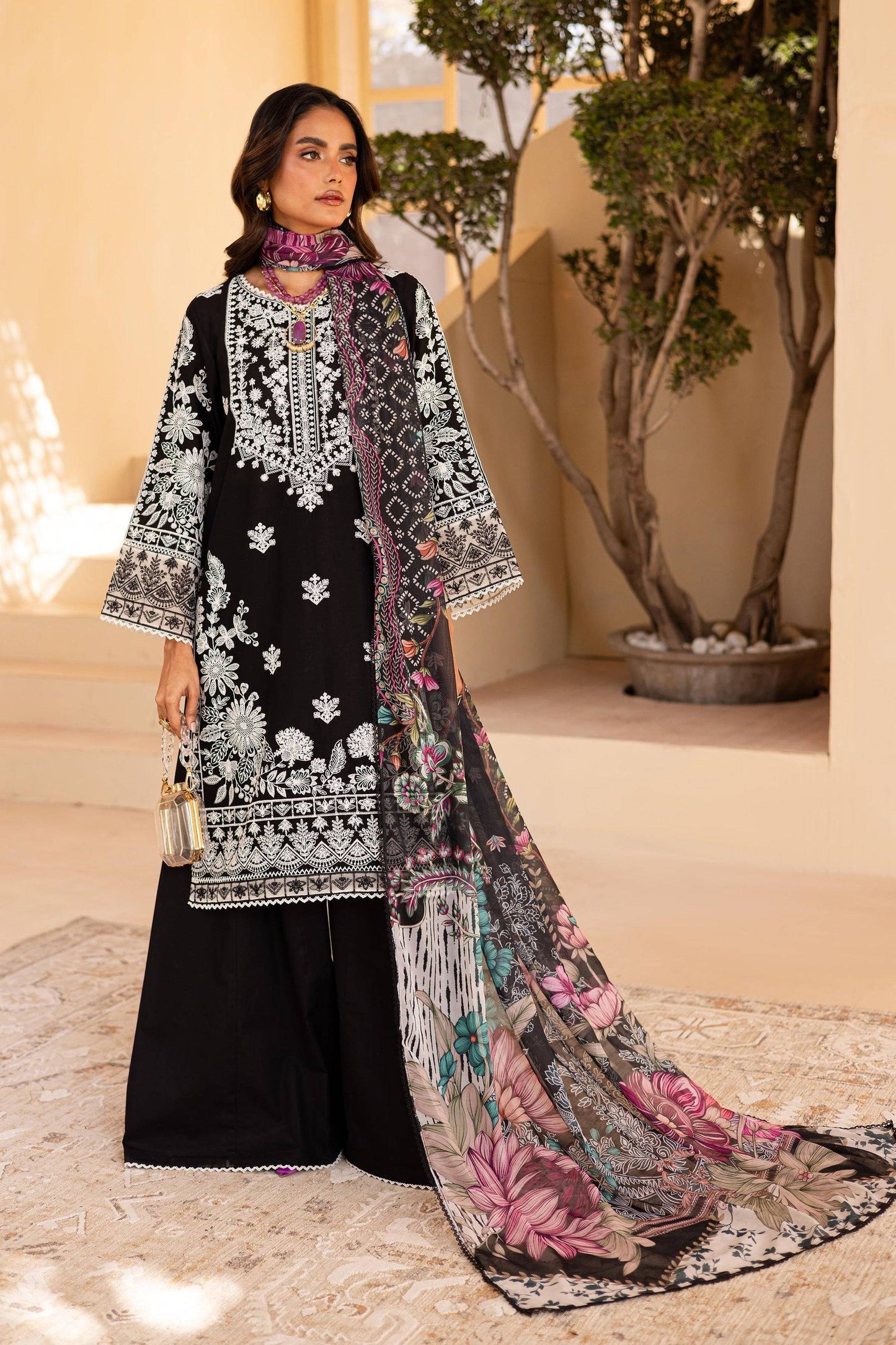 Batik | Cyra Luxury Solids | Mino by Maria Faisal - Registered Vendor of : Marjjan - type : Ladies Clothes - 100% original wedding dresses