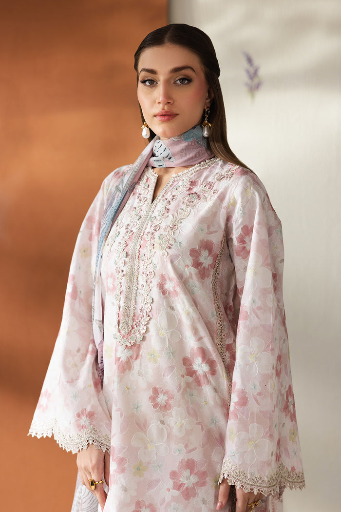 Baroque | Luxury Summer Pret | UF-4428 - Luxury Dress - available at Maria Faisal in UK and USA.