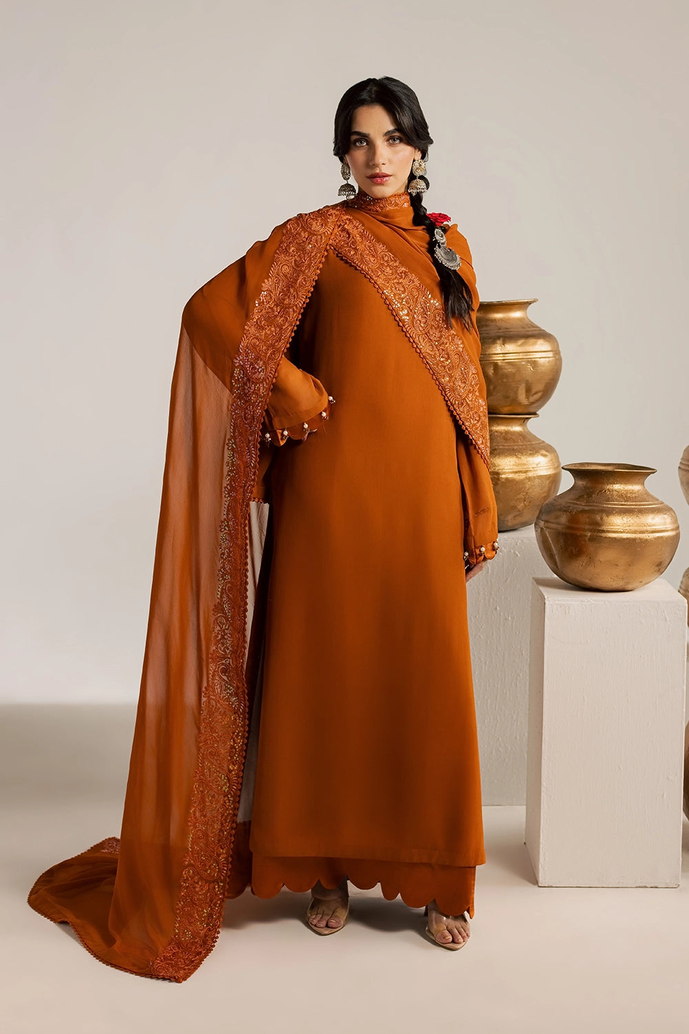 Vanya | Dastaan Formals | CF-002 - Formal Dress - available at Maria Faisal in UK and USA.