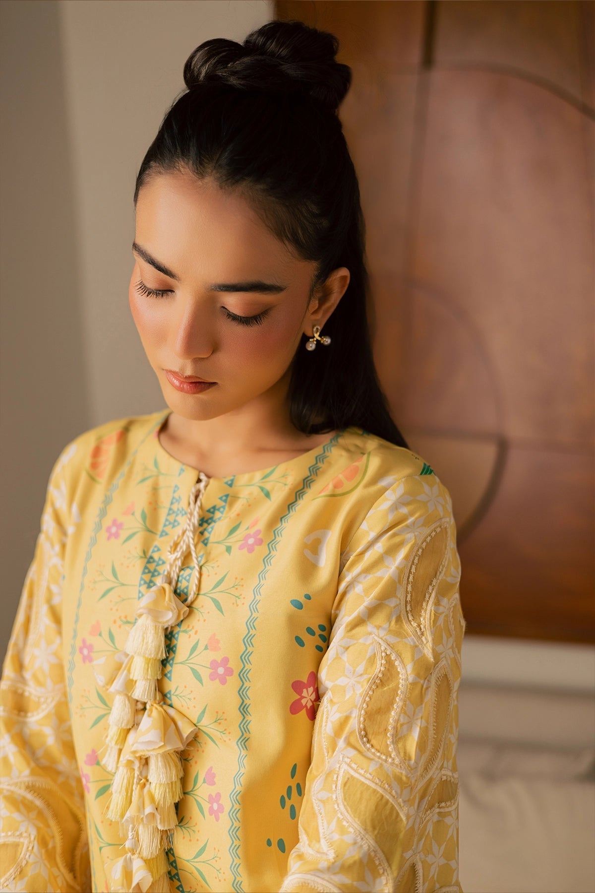 Vanya | Co Ords | CO-124 - Casual Dress - available at Maria Faisal in UK and USA.