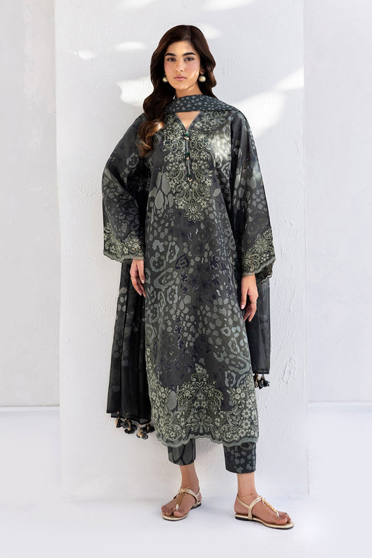 Baroque | Luxury Summer Pret | UF-4454 - Luxury Dress - available at Maria Faisal in UK and USA.