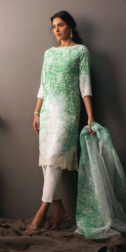 Erum Khan | Beyond Basic | CLASSIC CHARM - Designer Dress with Intricate embroidery and embellishments. Shop elegent wedding dress at Maria Faisal.