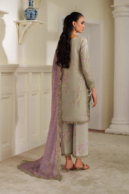 Iznik | Printed Formals | UE-539 - Formal Dress - available at Maria Faisal in UK and USA.