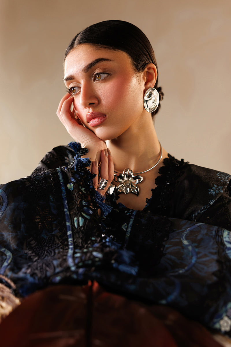 Baroque | Eid Lawn 26 | EL26-D08 - Luxury Dress - available at Maria Faisal in UK and USA.
