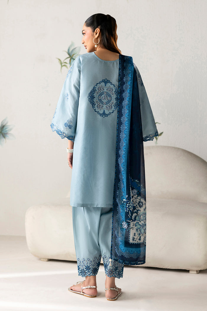 Baroque  | Luxury Pret 26 | PR-1255 - Luxury Dress - available at Maria Faisal in UK and USA.