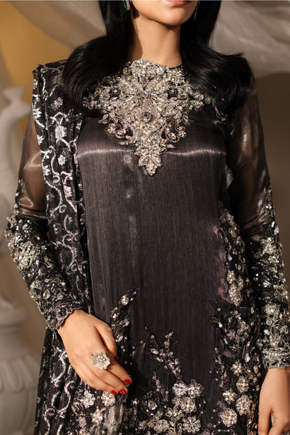 Musferah Saad | Casa Blance |Royal Eclipse - Bridal Dress - available at Maria Faisal in UK and USA.