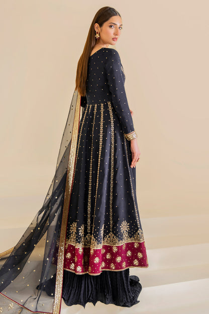 Jazmin | Formals Collection | Raw Silk UR-7019 - Ladies Clothes - Maria Faisal