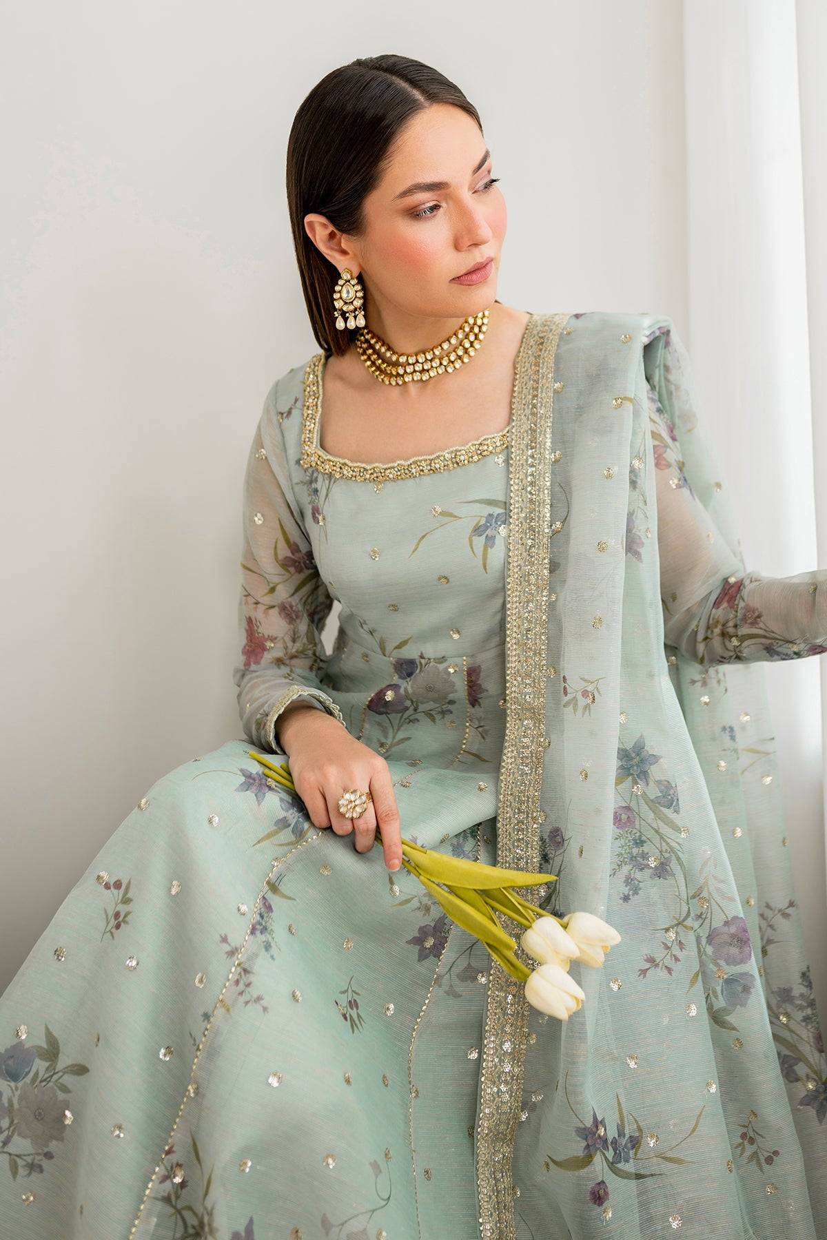 Baroque | Formal Wear | PR-984 by Maria Faisal - Registered Vendor of : Baroque - type : Ladies Clothes - 100% original wedding dresses