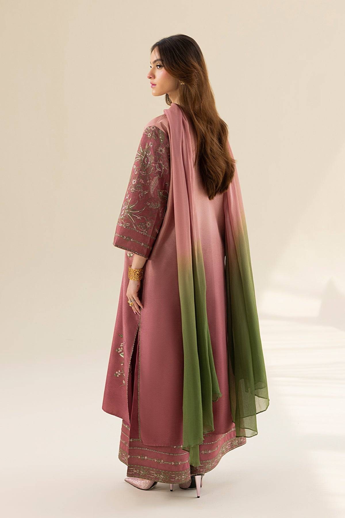 Erum Khan | Lillia Summer Edit | Vintage Rose by Maria Faisal - Registered Vendor of : Erum Khan - type : Ladies Clothes - 100% original wedding dresses