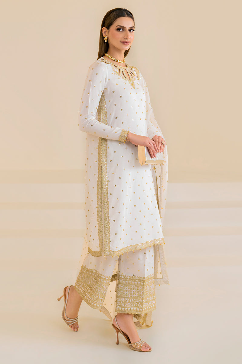 Jazmin | Formals Collection | Raw Silk UR-7020 - Ladies Clothes - Maria Faisal