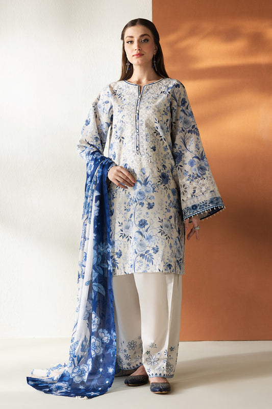 Baroque | Luxury Summer Pret | UF-4429 - Luxury Dress - available at Maria Faisal in UK and USA.
