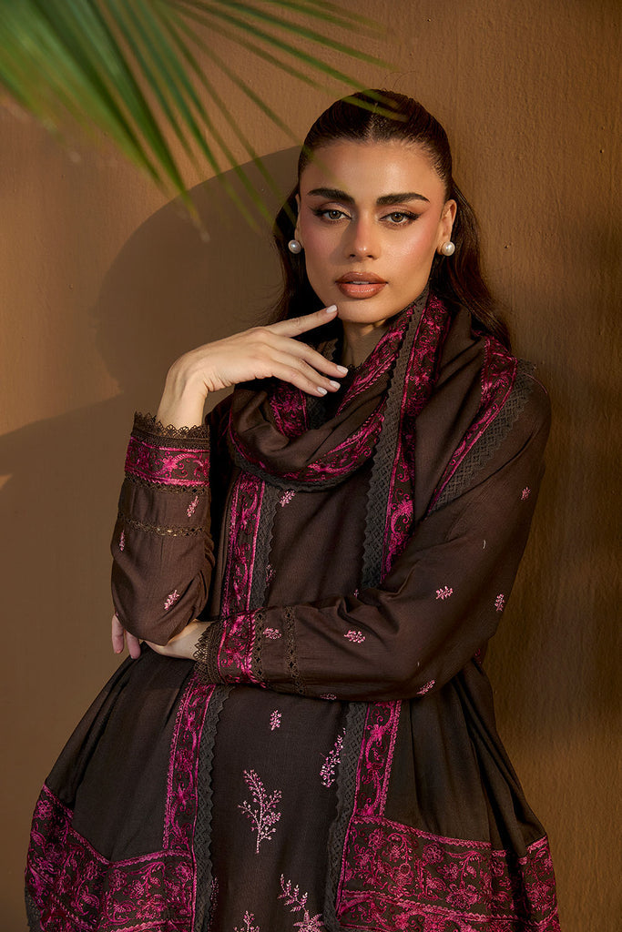 Sobia Nazir | Winter Shawl 25 | Design 7A - Formal Dress - available at Maria Faisal in UK and USA.