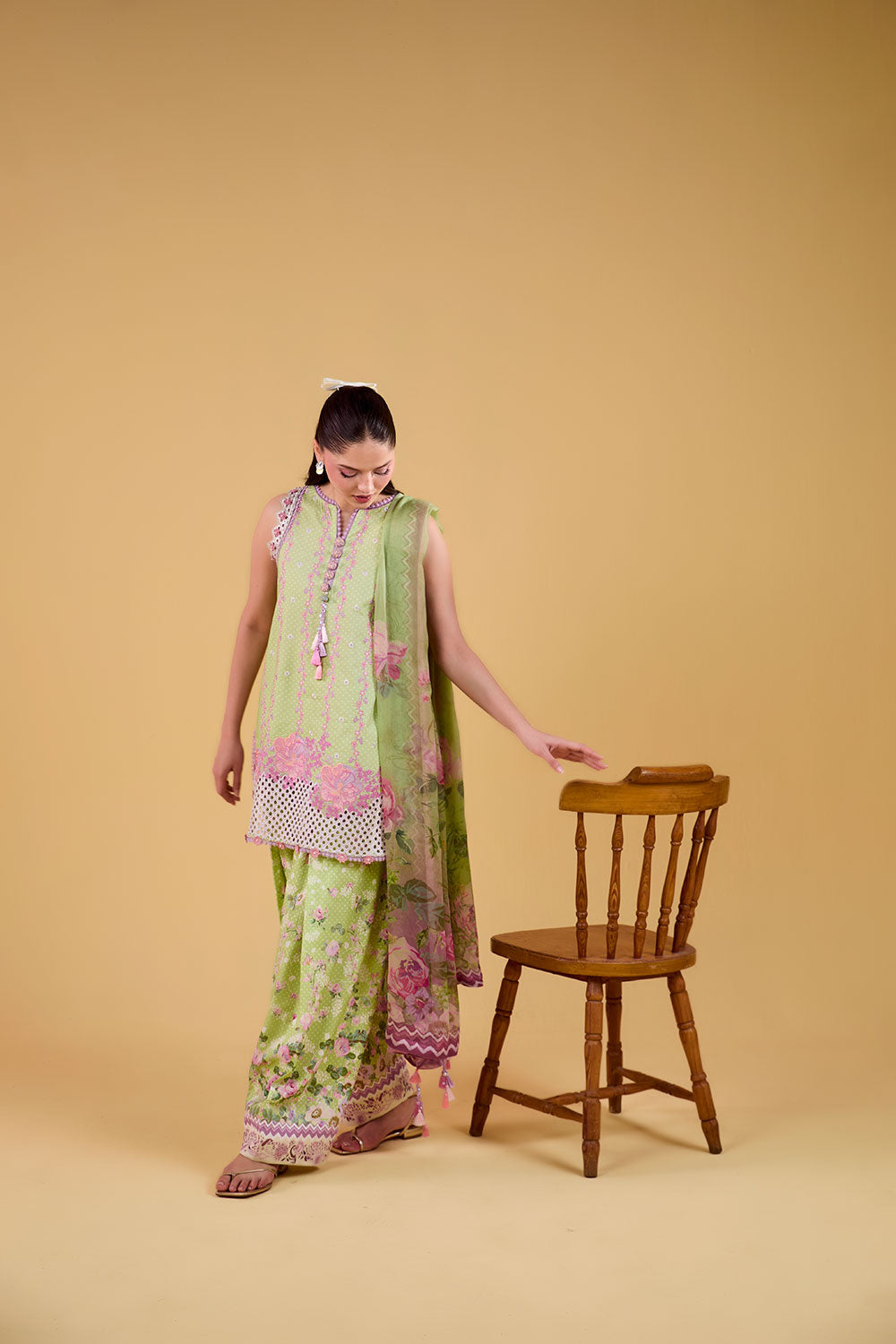Sobia Nazir | Vital 26 | 7A - Luxury Dress - available at Maria Faisal in UK and USA.