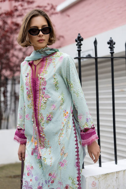 Sobia Nazir | Prints 26 | 7A - Luxury Dress - available at Maria Faisal in UK and USA.