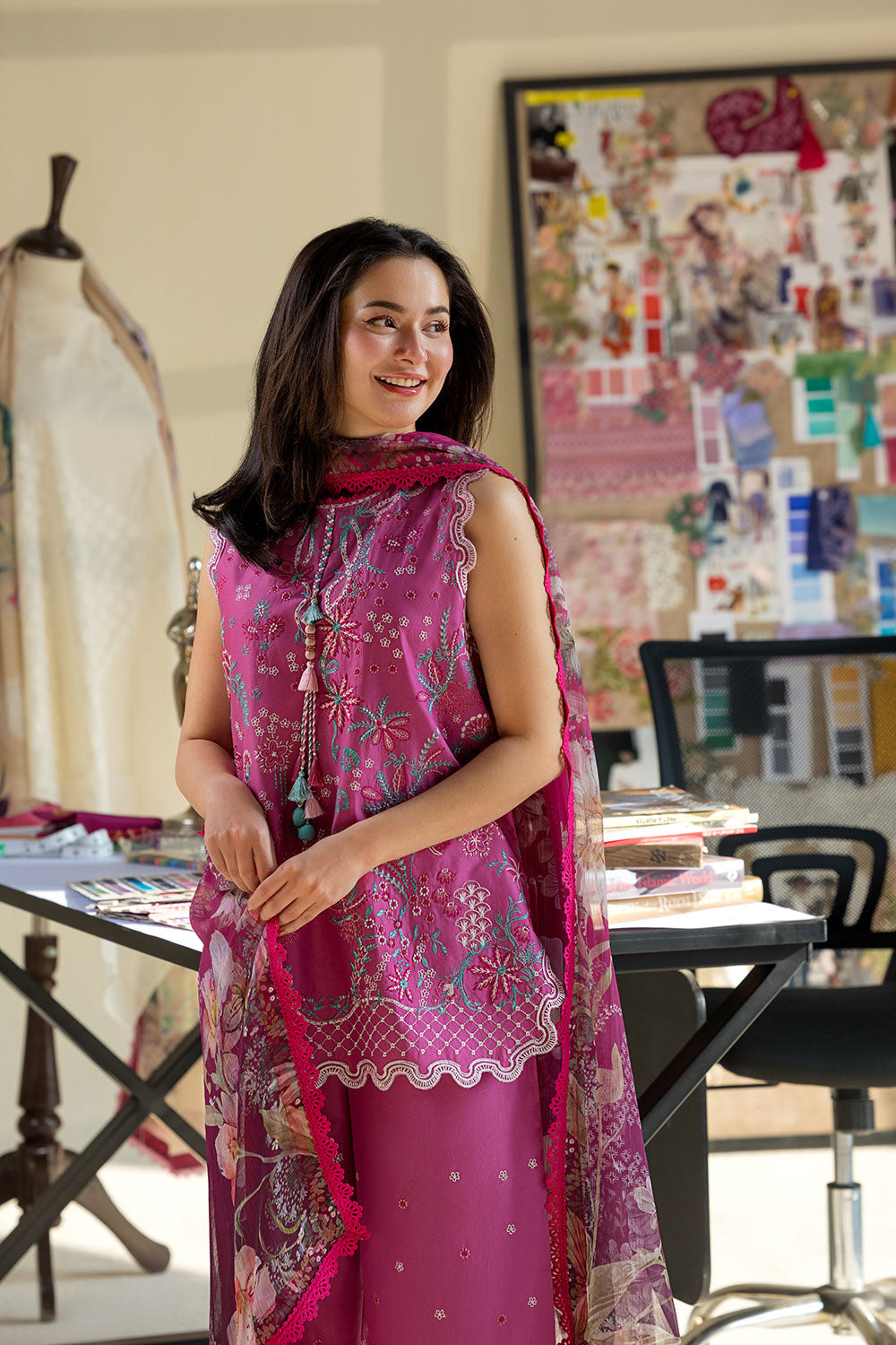 Sobia Nazir | Vital 26 | 7B - Luxury Dress - available at Maria Faisal in UK and USA.