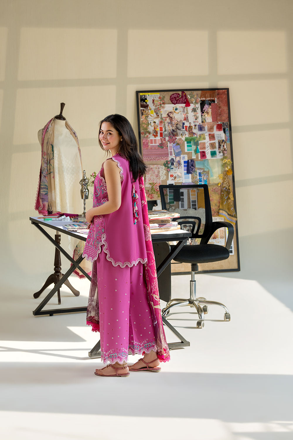 Sobia Nazir | Vital 26 | 7B - Luxury Dress - available at Maria Faisal in UK and USA.