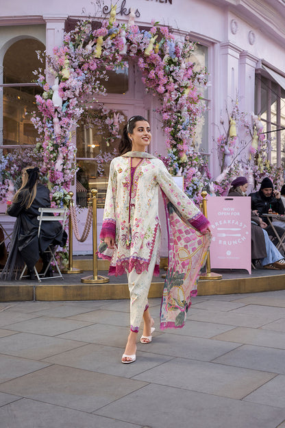 Sobia Nazir | Prints 26 | 7B - Luxury Dress - available at Maria Faisal in UK and USA.