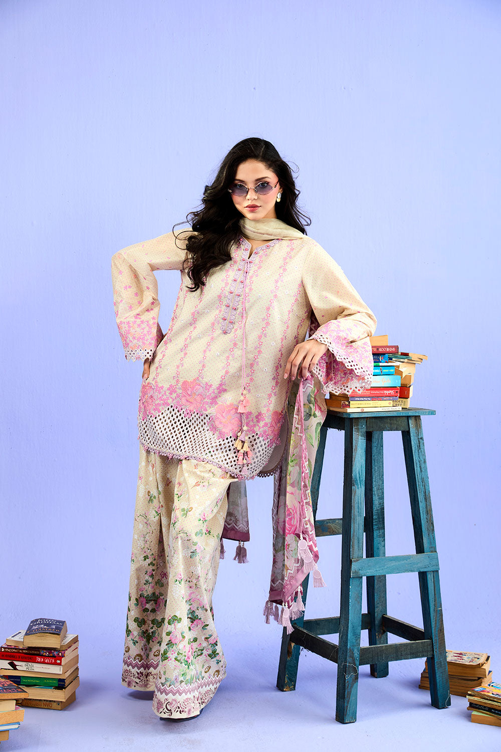 Sobia Nazir | Vital 26 | 7B - Luxury Dress - available at Maria Faisal in UK and USA.