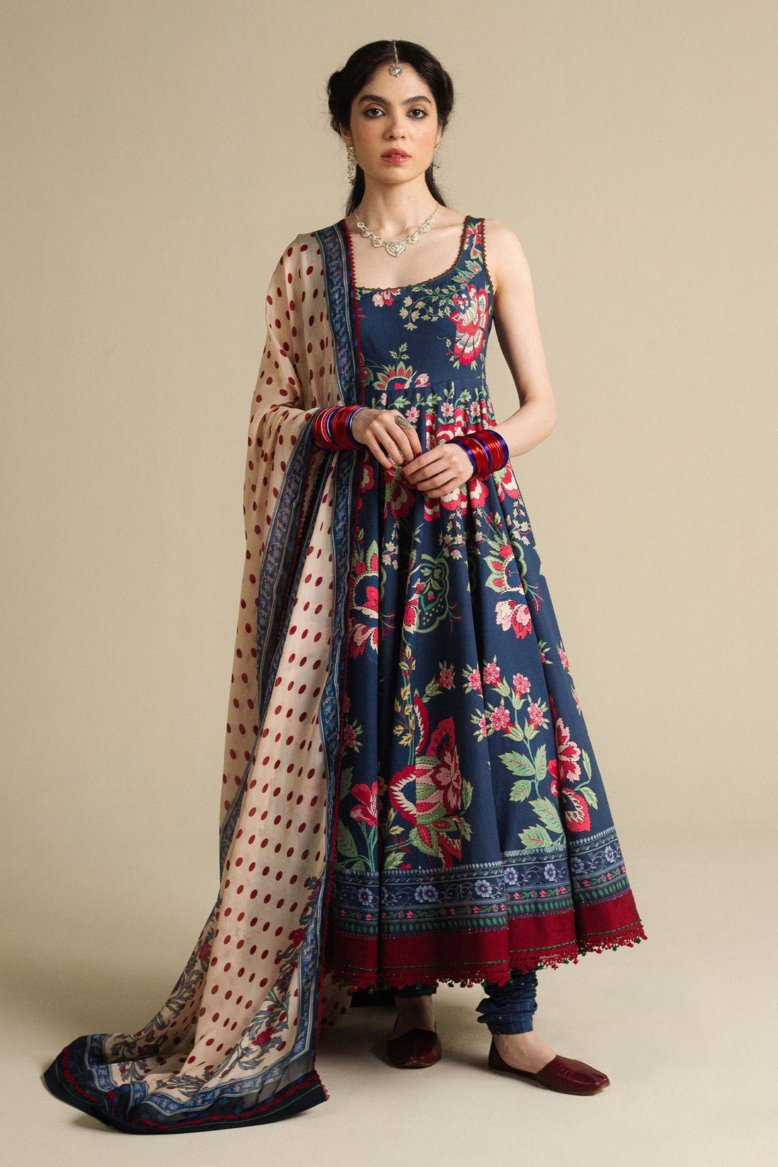 Zara Shahjahan | Anarkali 2025 | Neelofur - Ladies Clothes - Maria Faisal