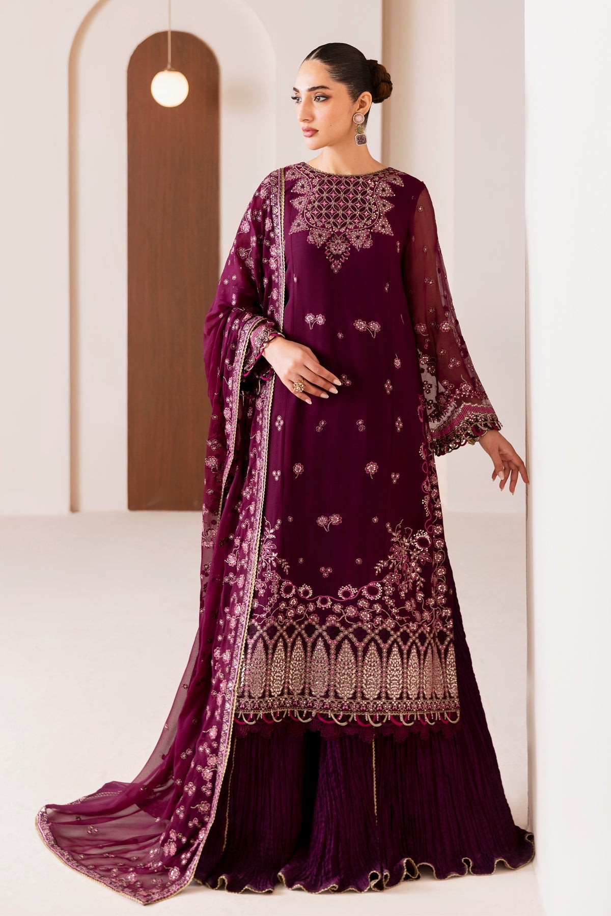 AROOSH – authentic Pakistani dress from the Luxury Formals 25 collection for women in the UK