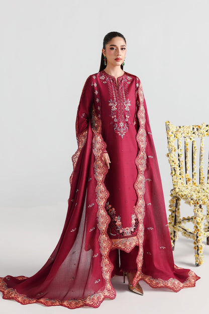 Akbar Aslam | Elan Luxury Lawn 26 | Mehrunissa - Luxury Dress - available at Maria Faisal in UK and USA.
