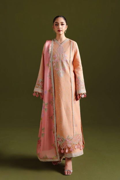 Akbar Aslam | Elan Luxury Lawn 26 | Aaralyn - Luxury Dress - available at Maria Faisal in UK and USA.