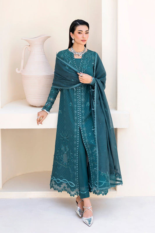Qalamkar | Casual Pret 26 | PA-03 HARBOR - Dress - available at Maria Faisal in UK and USA.