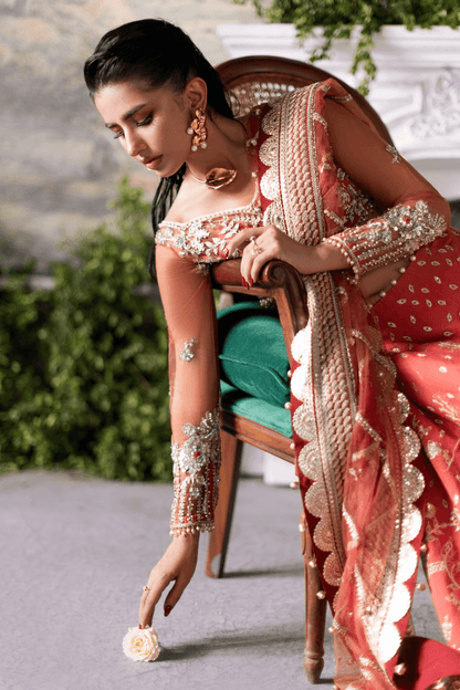 Saad Shaikh | Flurie Formals | Ember Rose by Maria Faisal - Registered Vendor of : Saad Shaikh - type : Ladies Clothes - 100% original wedding dresses