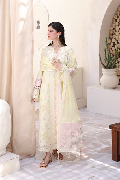 Qalamkar | Casual Pret 26 | PA-02 DAWN - Dress - available at Maria Faisal in UK and USA.