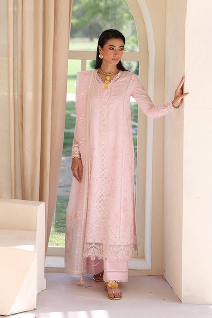 Qalamkar | Casual Pret 26 | PA-08 FEATHER - Dress - available at Maria Faisal in UK and USA.