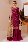 Jazmin | Chandni Velvet Formals 25 | Embroidered Velvet Formal CVF D-11 - Ladies Clothes - Maria Faisal