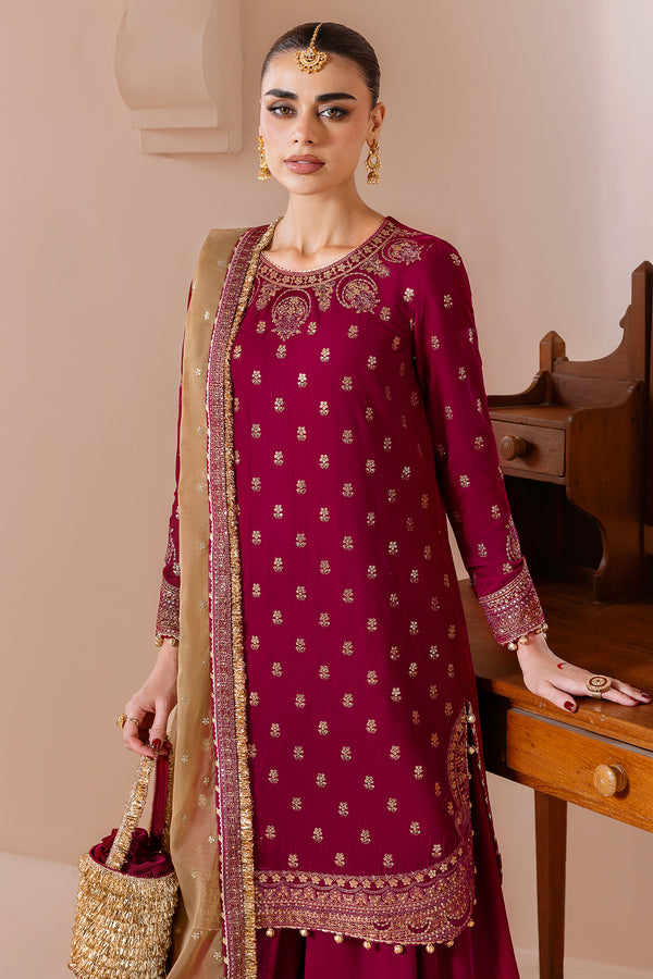Jazmin | Chandni Velvet Formals 25 | Embroidered Velvet Formal CVF D-11 - Ladies Clothes - Maria Faisal